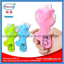 Colorful 6X4X14cm Handheld Fan Toy with 3 Colors